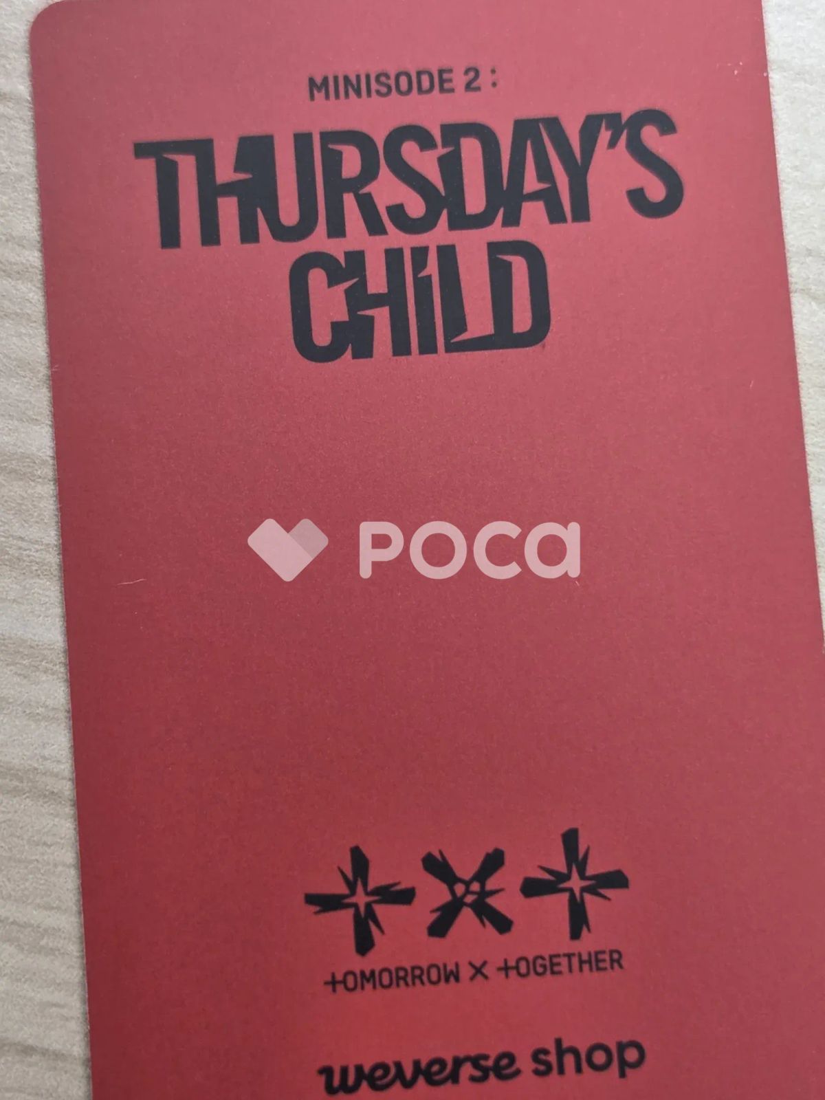 TXT テヒョン minisode 2: Thursday's Child Weverse - メルカリ