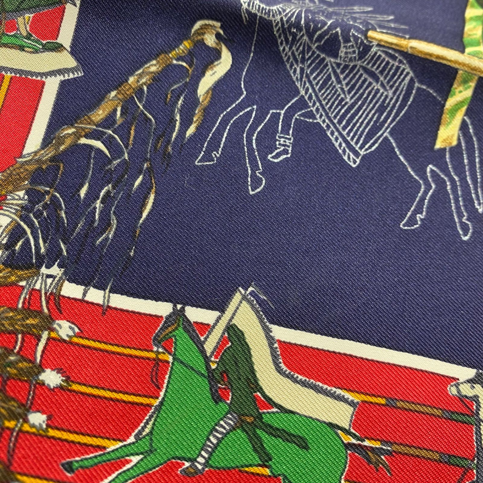 エルメス カレ45 PANI LA SHAR PAWNEE シルクスカーフ パウニー族の