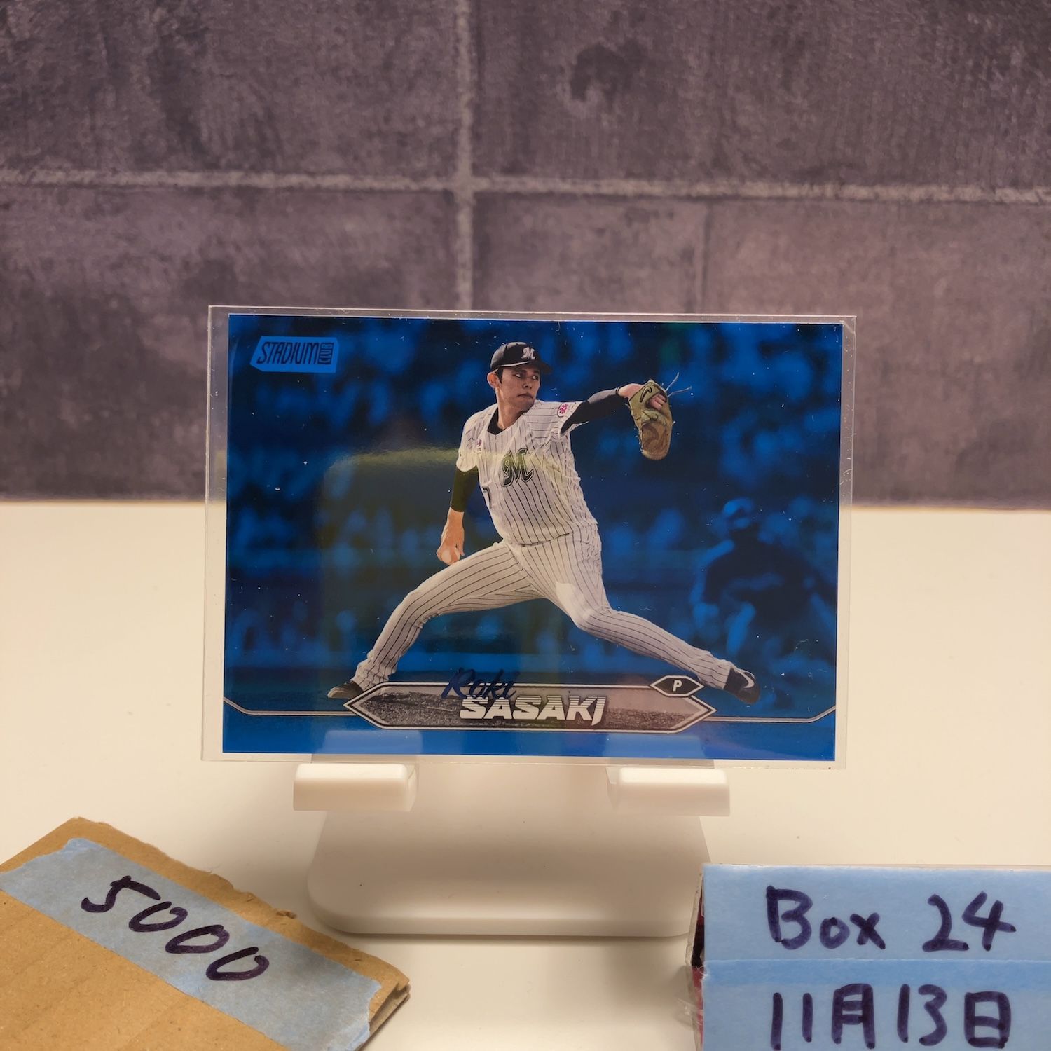 千葉ロッテマリーンズ佐々木朗希選手1of1 公式】佐々木朗希｜ニュース｜パ・リーグ.com｜プロ野球