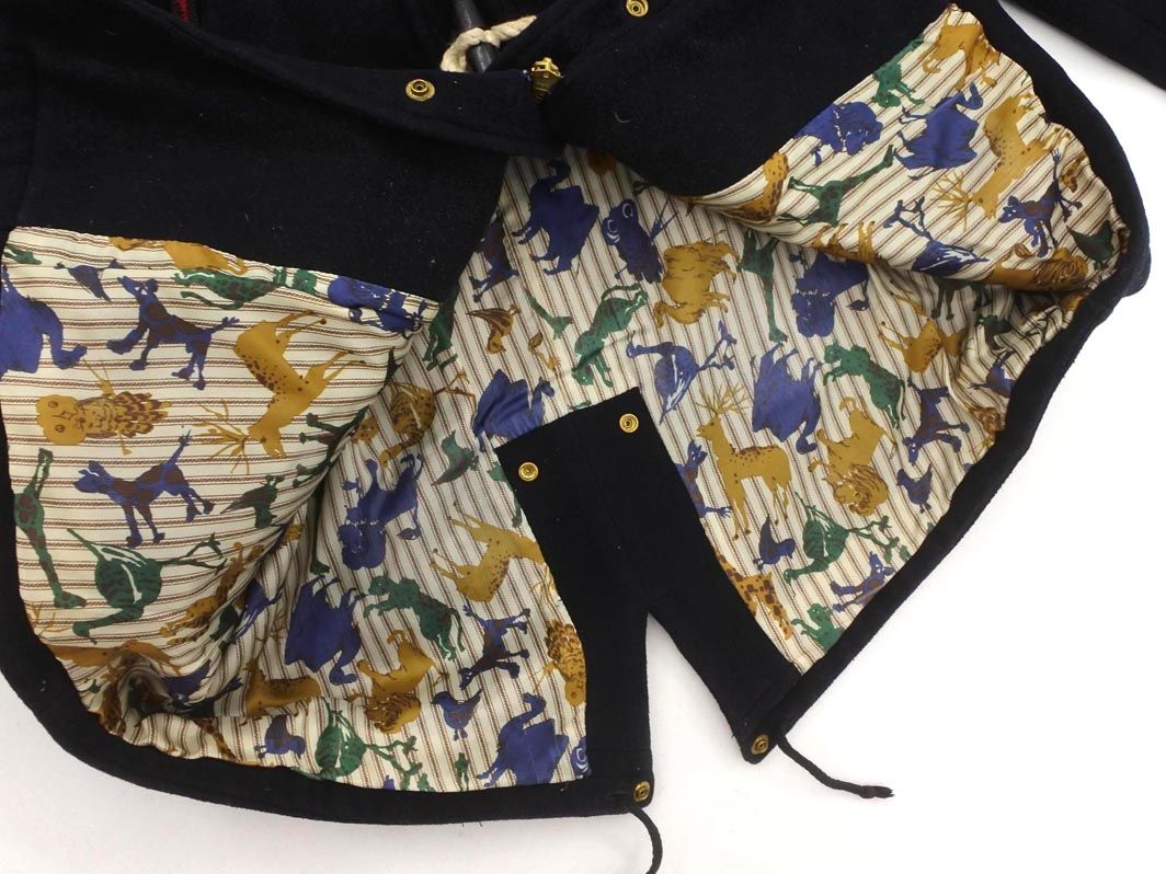 Ne-net ネネット ウール混 ダッフル コート size3/紺 ◇□ レディース