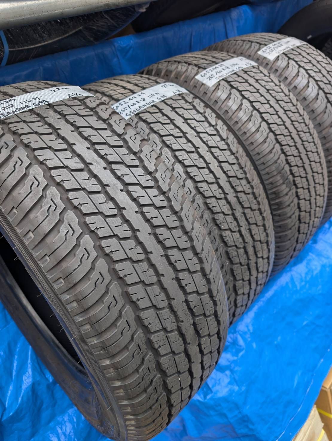 6052）265/60R18 110H YOKOHAMA GEOLANDAR G94 2024年 中古品4本
