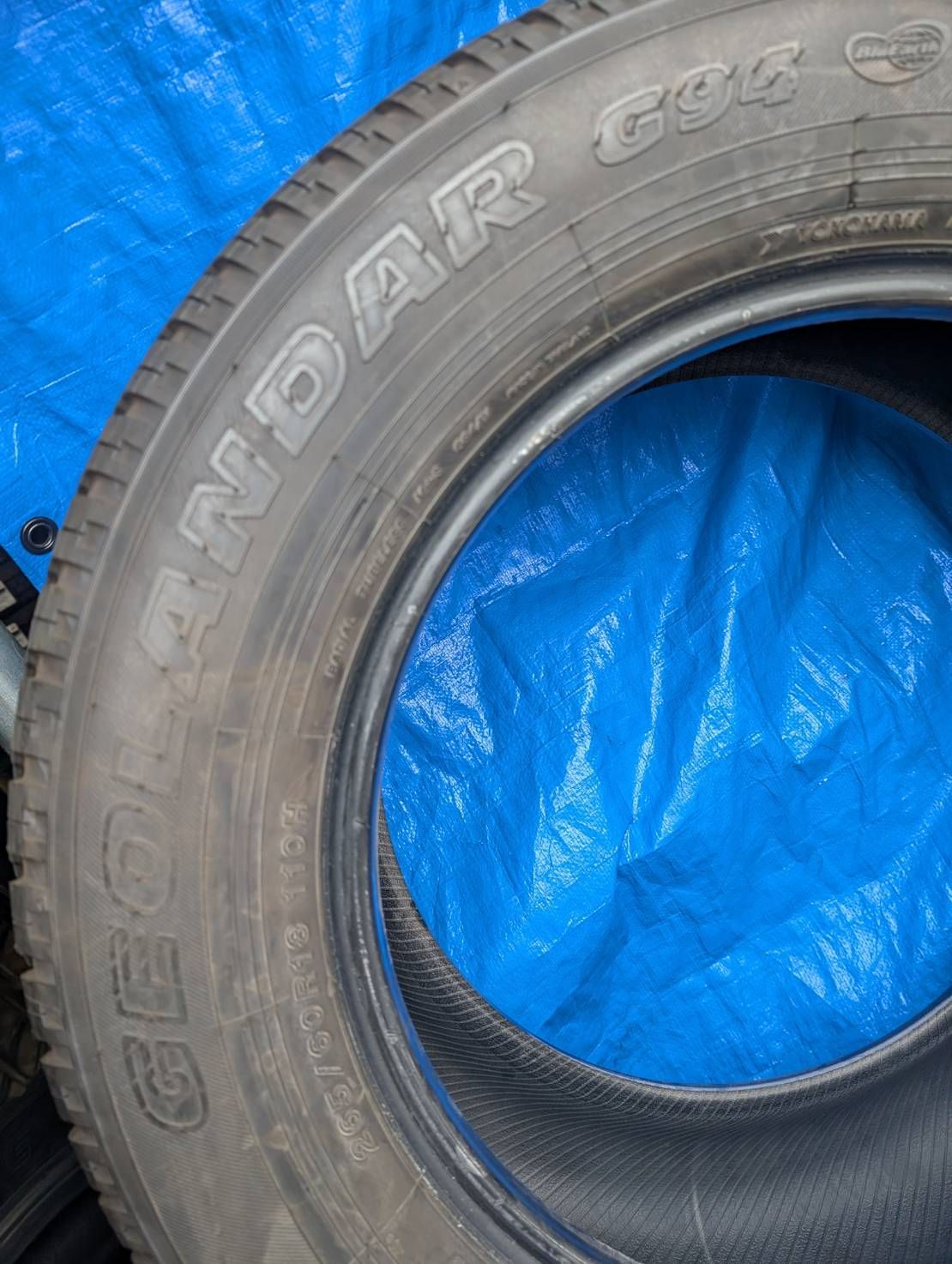 6052）265/60R18 110H YOKOHAMA GEOLANDAR G94 2024年 中古品4本