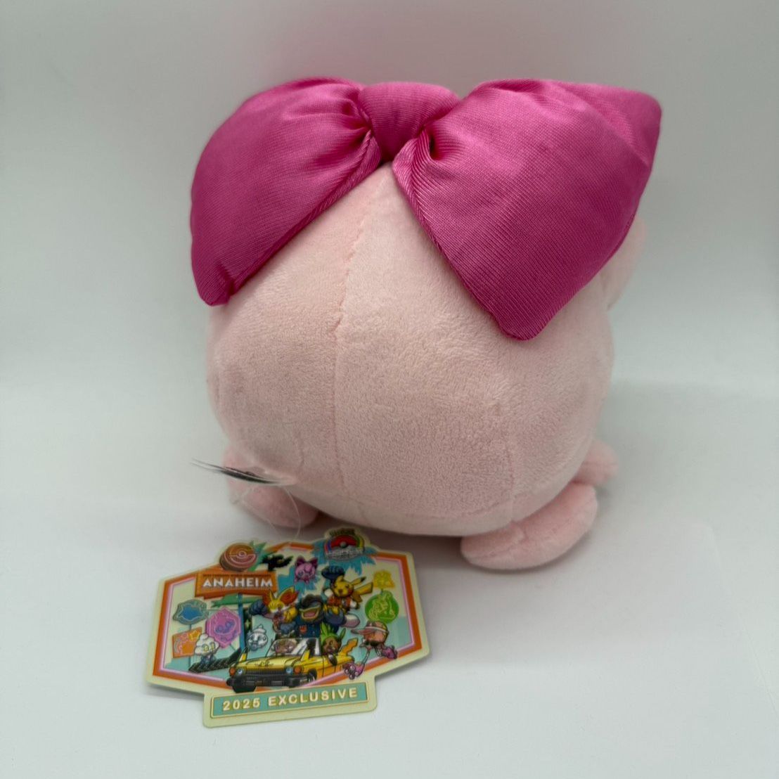 【ポケモンWCS2025】世界大会限定 プリン ぬいぐるみ 新品　アナハイム ポケモンWCS2025 世界大会限定 プリン ぬいぐるみ ポケモンWCS2025