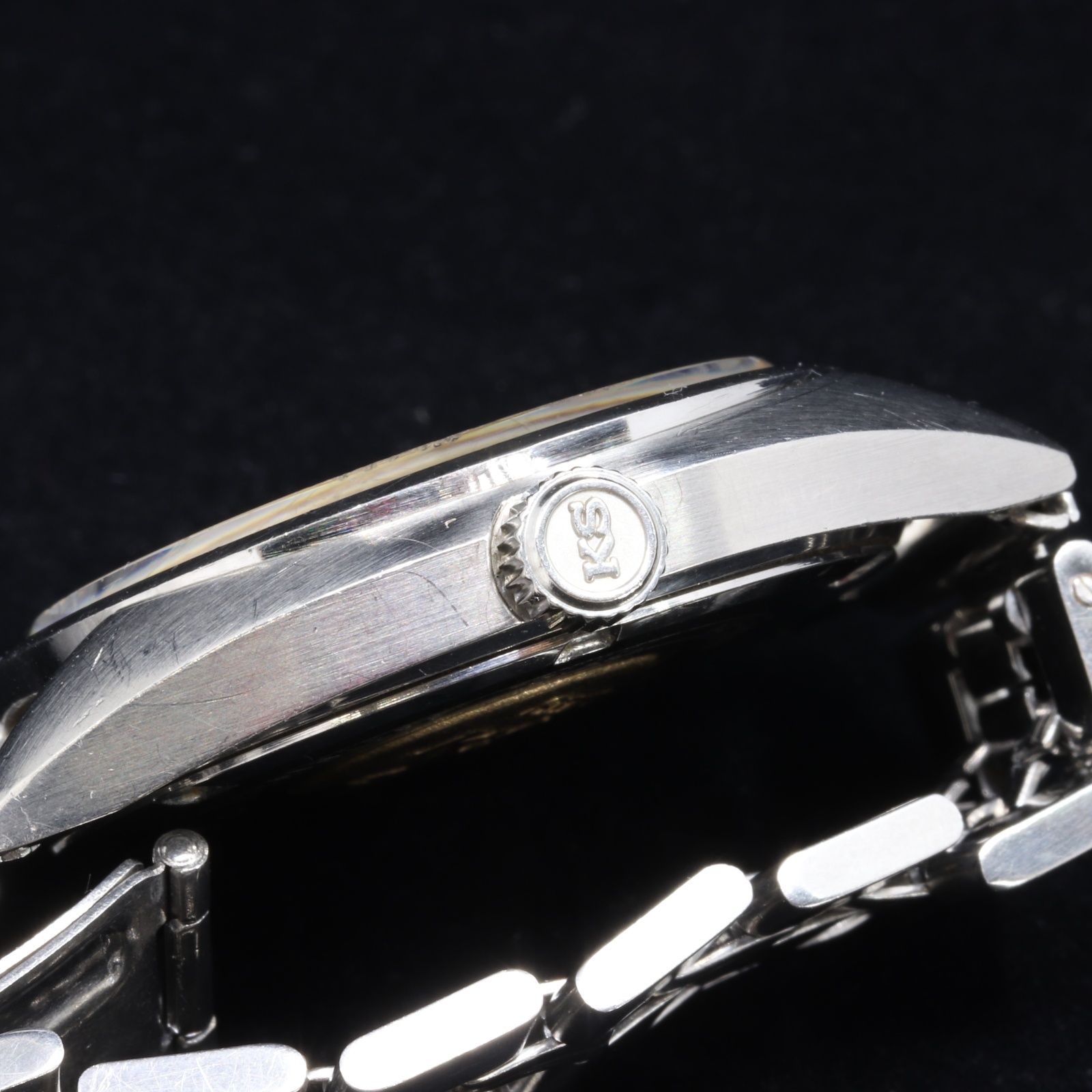 KING SEIKO 手巻き時計 シルバー/ブラック SEIKO キングセイコー セカンドモデル 後期型 手巻き メンズ 腕時計