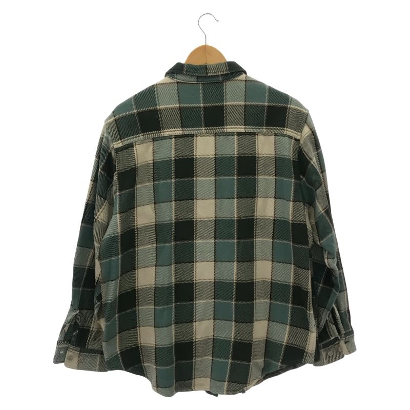 BIG MAC ビッグマック ヘビーネルシャツ L グリーン 90年代 USA製 BIG MAC ビッグマック 長袖 ヘビーネルシャツ チェック