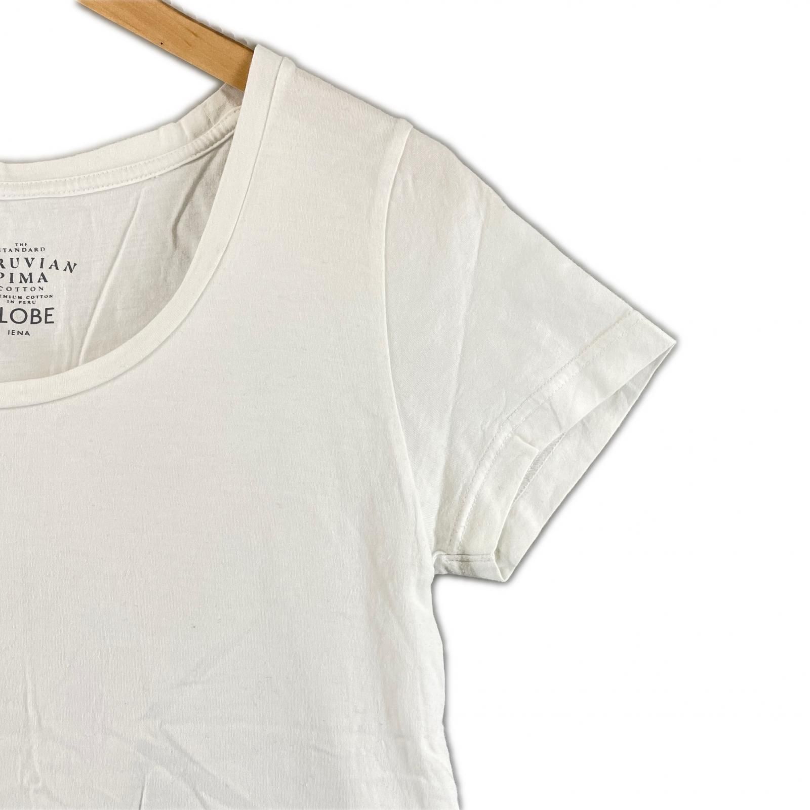 美品 IENA SLOBE イエナ スローブ 無地 春夏 SS 半袖Tシャツ コットン