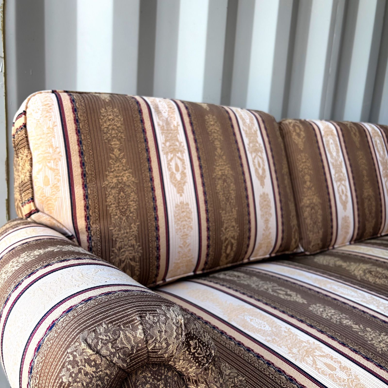 取付無料！マルニ木工 地中海 高級 2人掛けソファ✨定価30〜40万