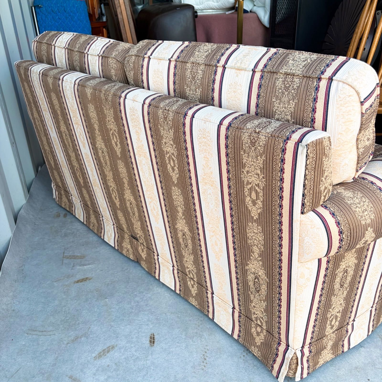 取付無料！マルニ木工 地中海 高級 2人掛けソファ✨定価30〜40万