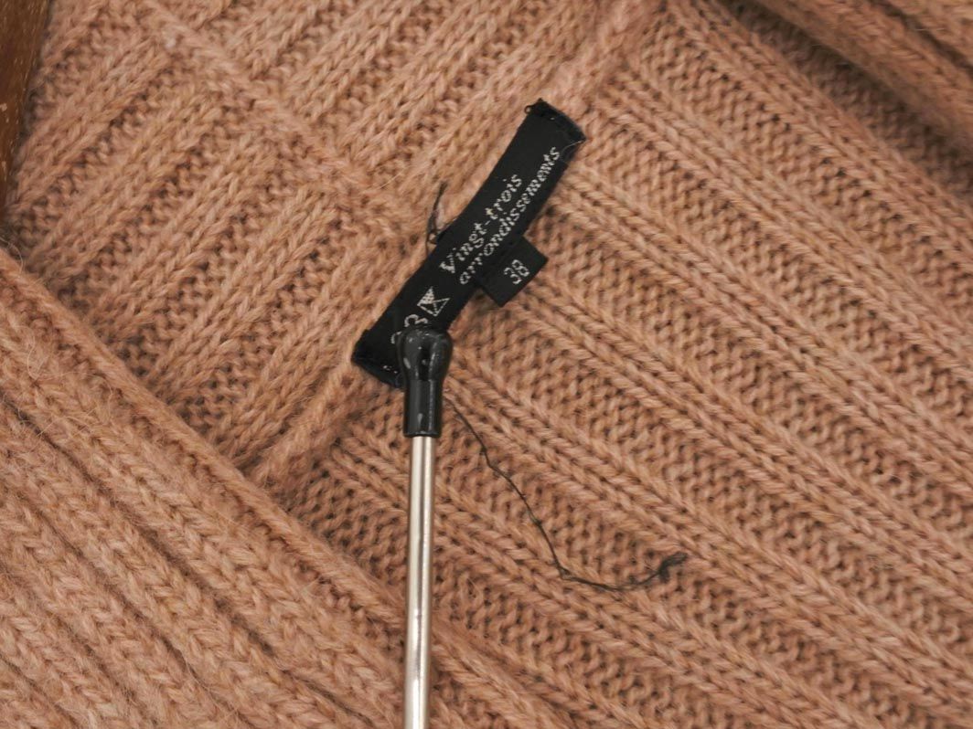 ri ri23区　ロングカーディガン　羊毛＆アルパカ混　44 タグ付新品 23区 - ♥23区♥ (38) ニットロングカーディガン 羊毛 アルパカの通販