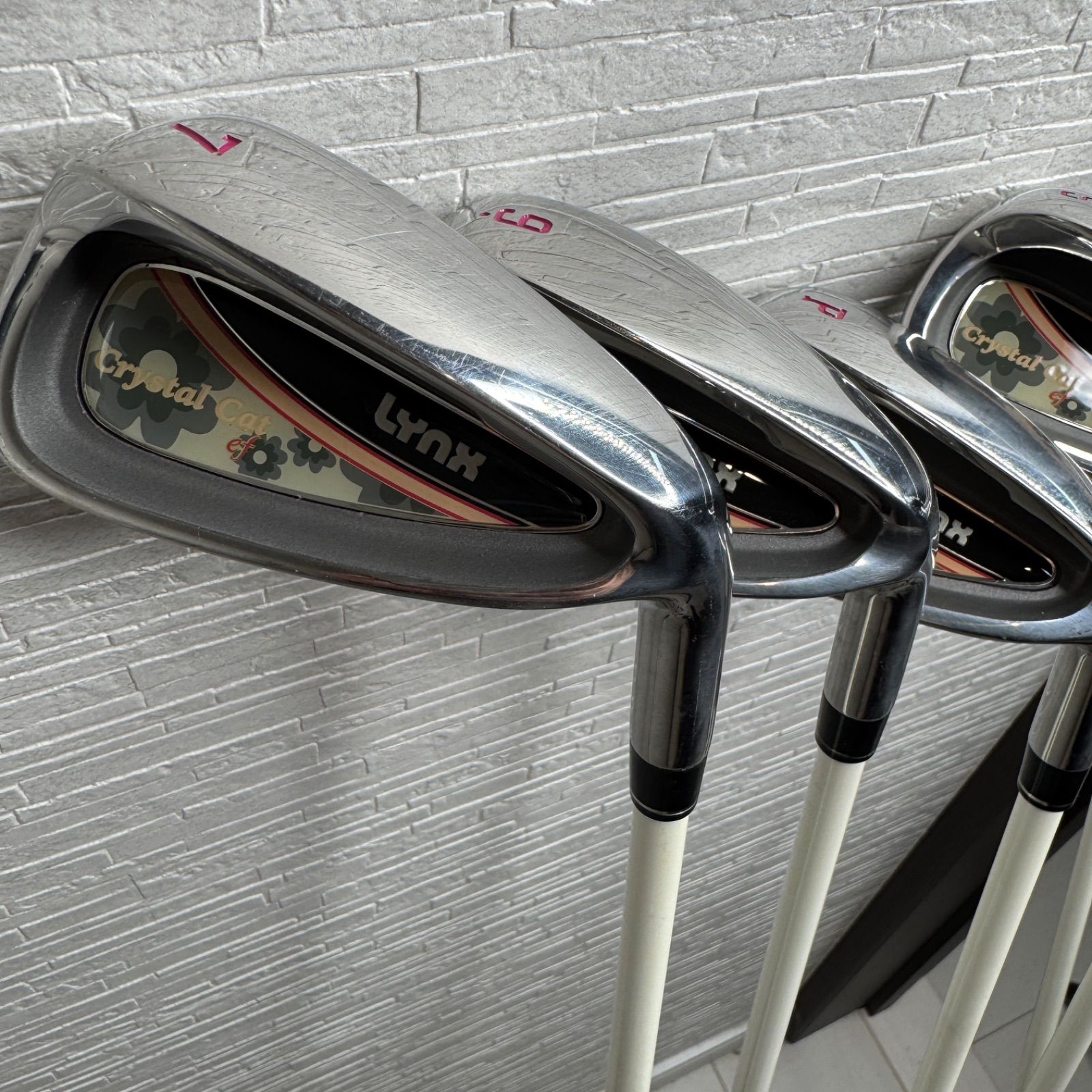 Lynx リンクス Crystal Cat ef レディース ゴルフクラブセット 8本