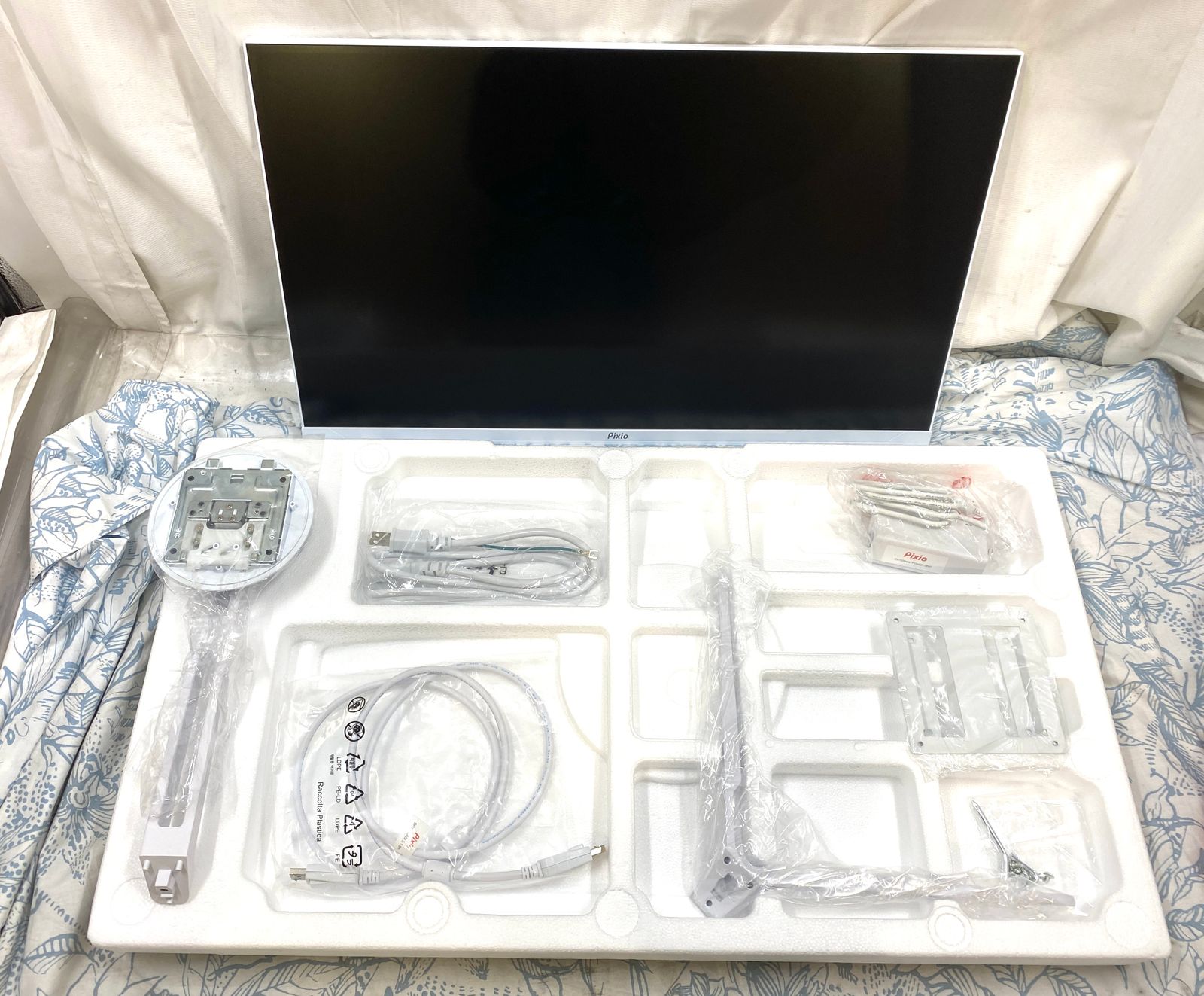 ジャンク品】Pixio PX278WAVEW ゲーミングモニター 27インチ ホワイト