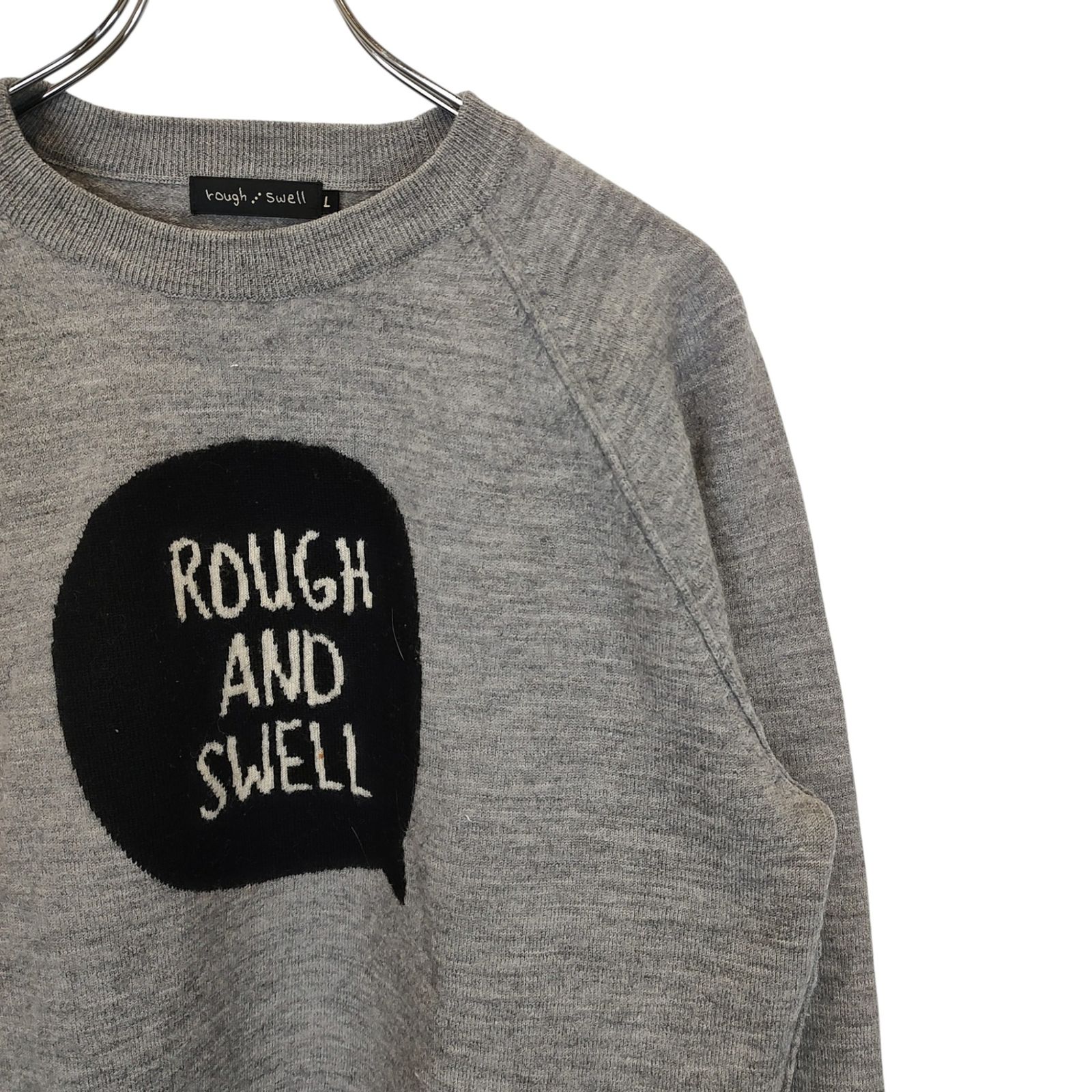 rough & swell ラフ&スウェル ゴルフ ウール プルオーバー 長袖 ニット