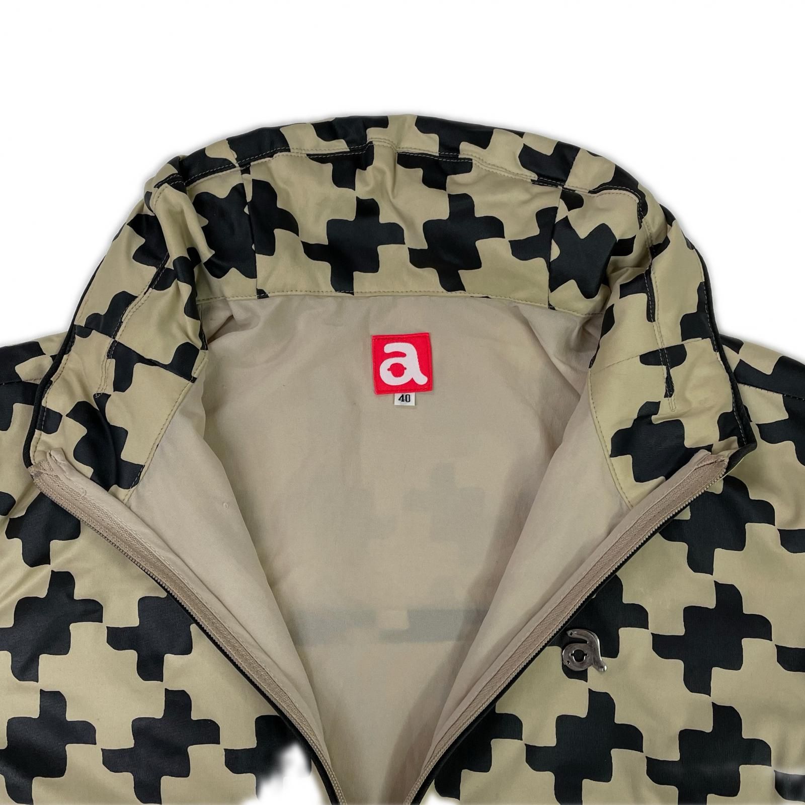 中古 レディース アルチビオ archivio セットアップ 40(L) 黒×茶×青