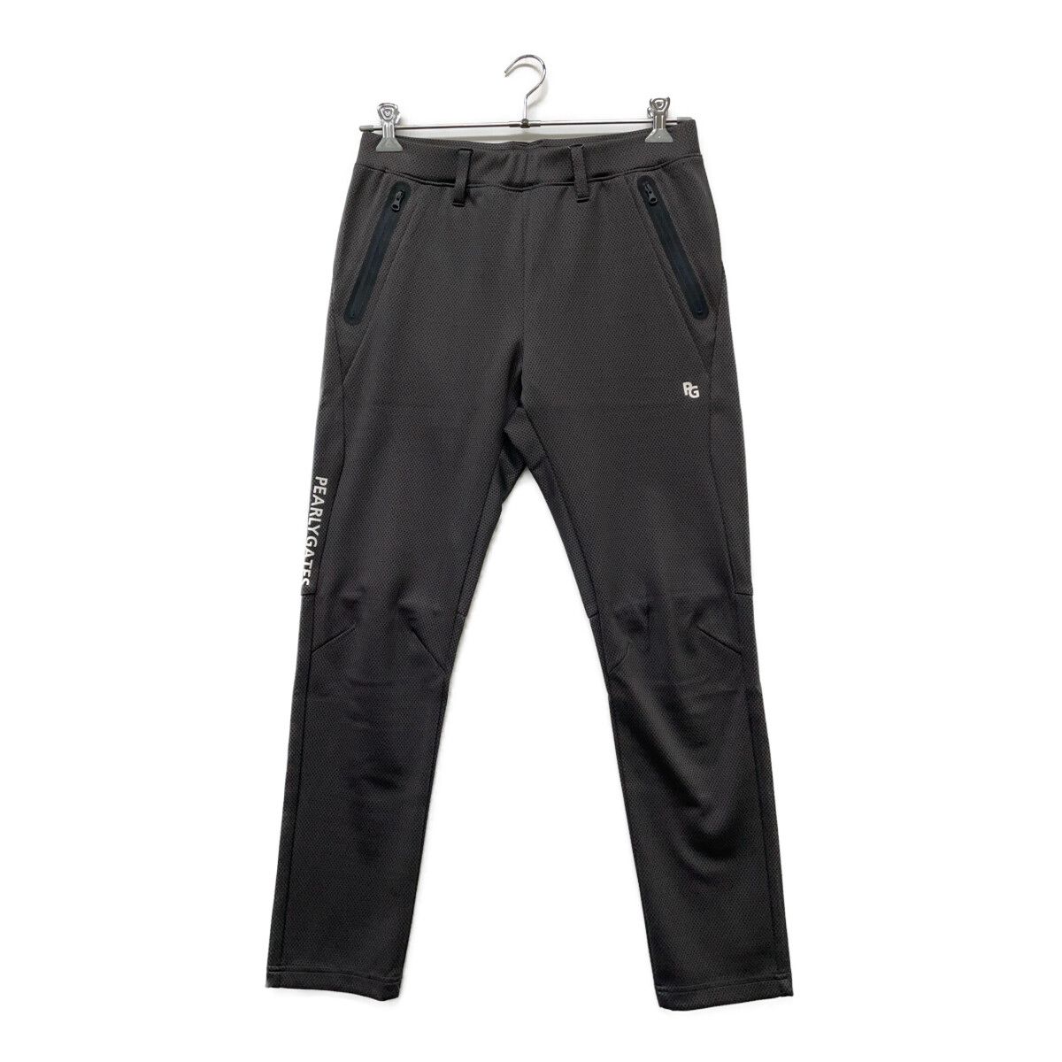 PEARLY GATES スウェットパンツ サイズ4 グレー系 ツイル裏毛