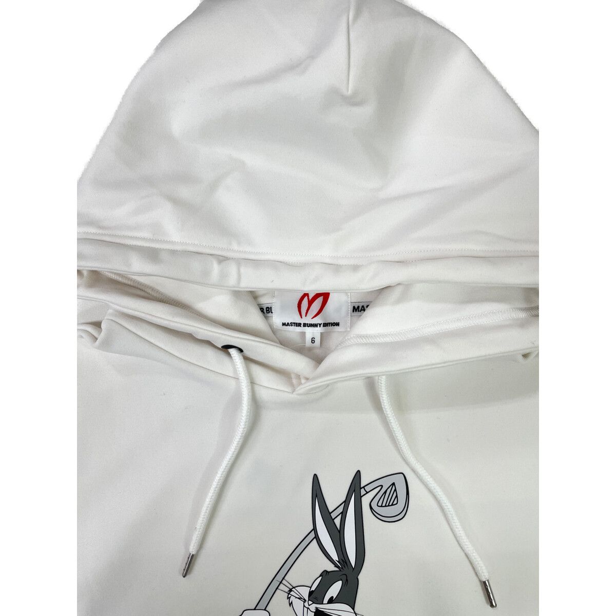 ○★新品未使用　マスターバニーエディション　シャツパーカー　6　オフホワイト 中古 メンズ マスターバニーエディション MASTER BUNNY EDITION