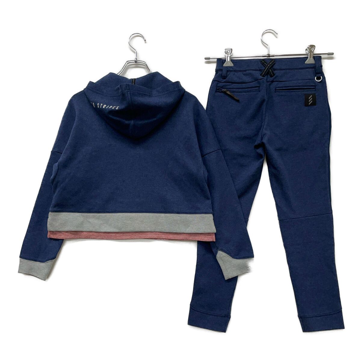 中古 レディース アディダスゴルフ adidas GOLF セットアップ S 紺