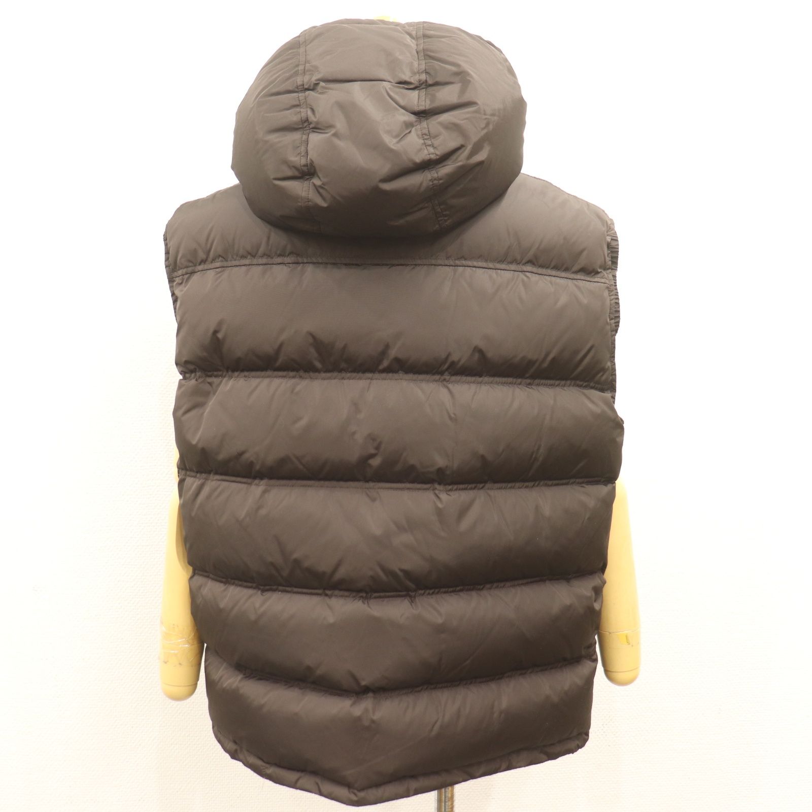 ITY14LUBJ0G8 GUCCI グッチ ダウン ベスト ブラウン メンズ サイズ 58