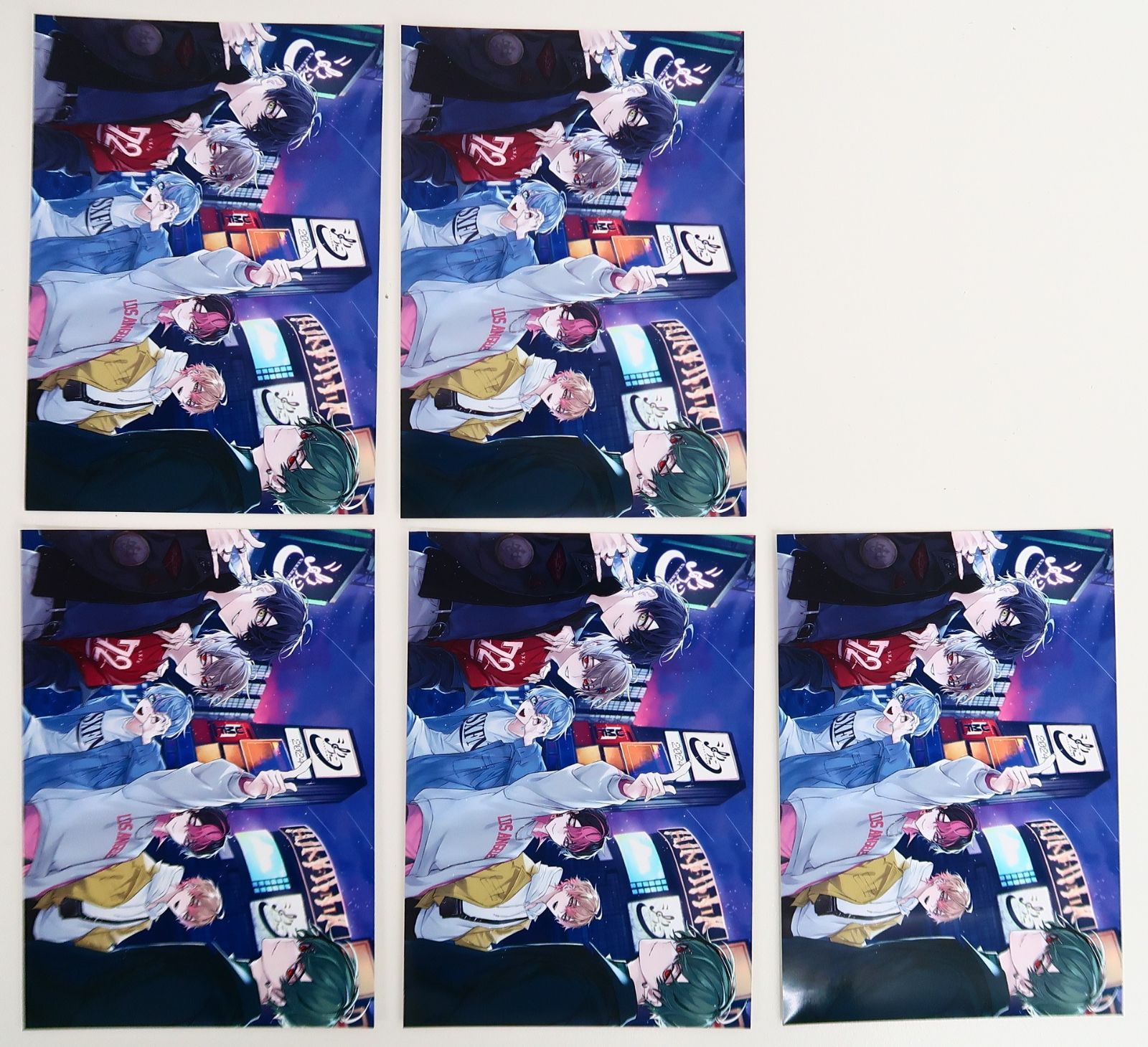 5枚セット シクフォニ L判ブロマイド 「CD Six -n0te-」 Loppi購入特典