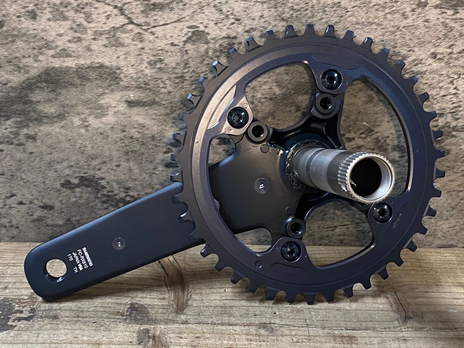 JR708 シマノ SHIMANO GRX FC-RX810-1 クランクセット 170mm 42T