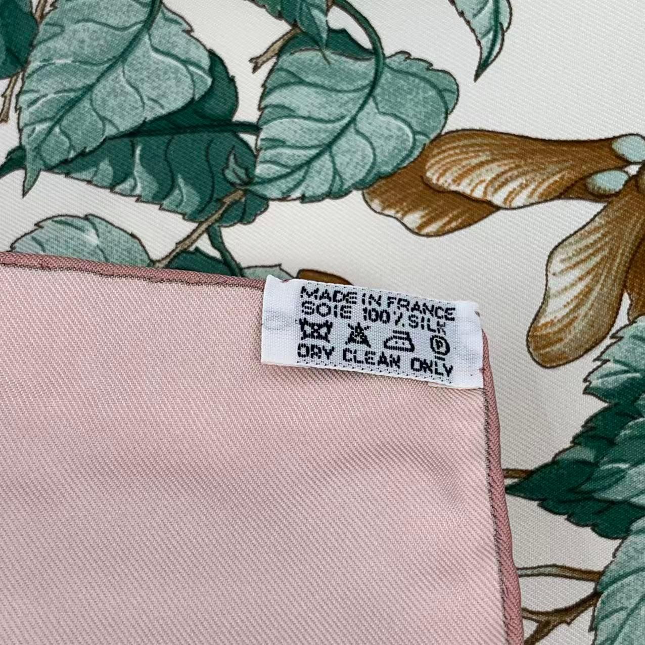 未使用品 HERMES エルメス カレ90 スカーフ AU COEUR DES BOIS 森の中