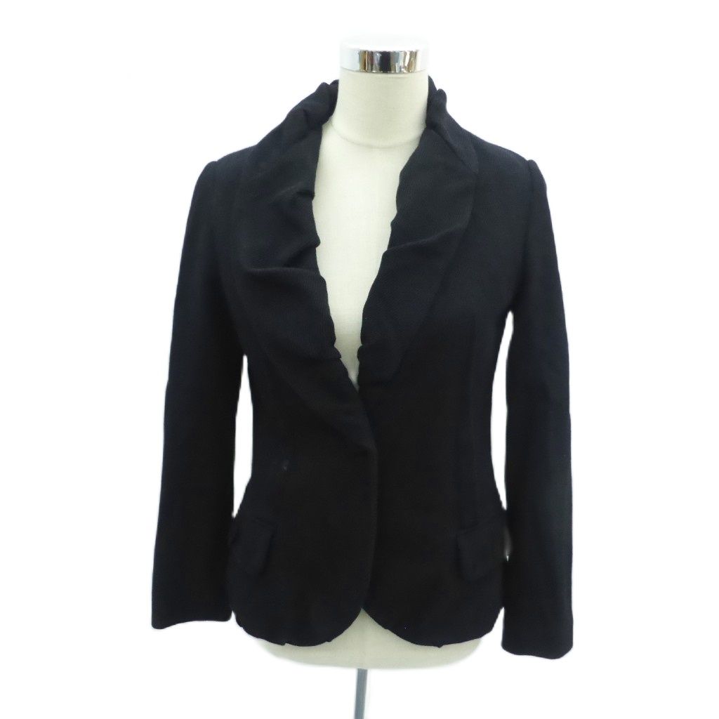 4298 シヅカコムロ SHIZUKA KOMURO ジャケット ショールカラー ミドル