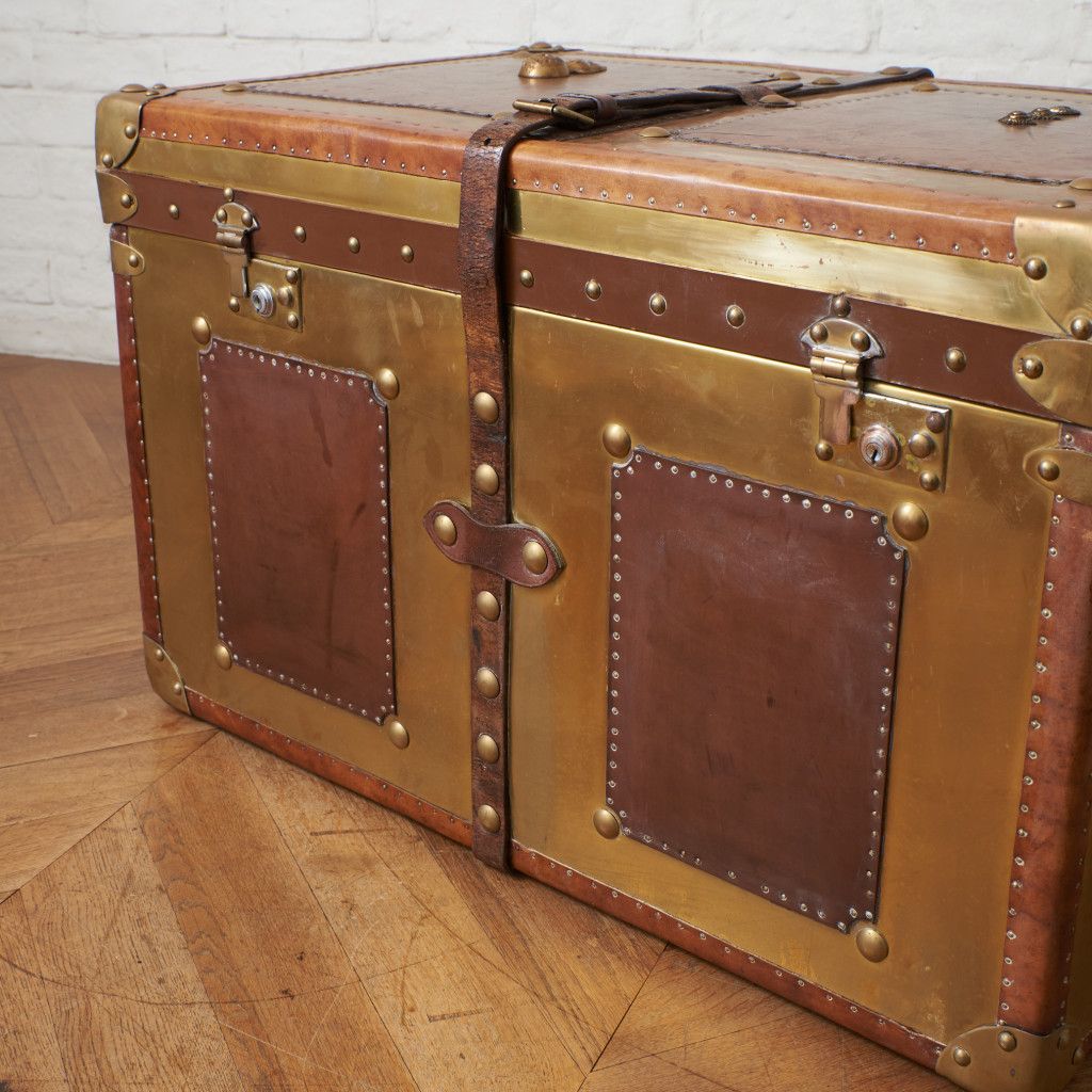 CHENEY ヴィンテージ 本革トランク アンティーク 英国製 トランクケース CHENEY ヴィンテージ 本革トランク アンティーク 英国製 トランク