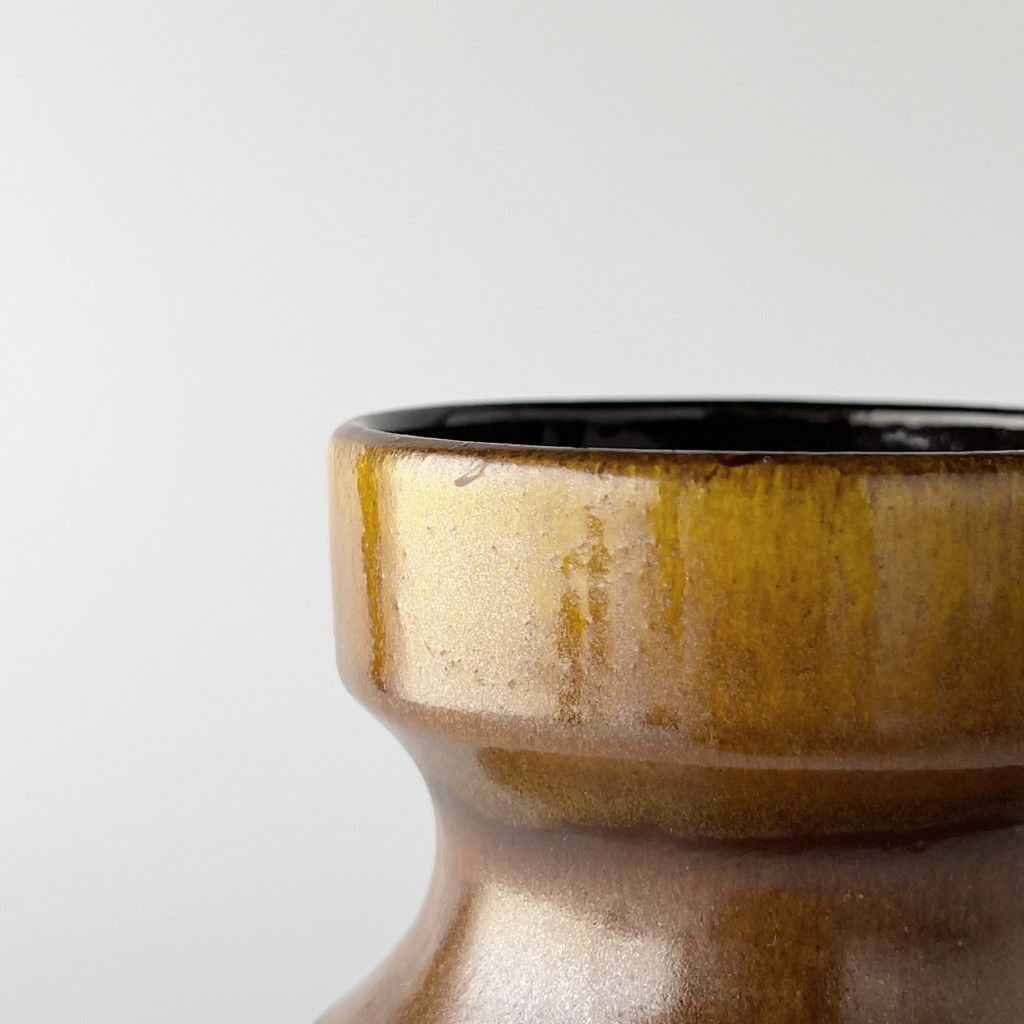 西ドイツ German Art Pottery ヴィンテージ フラワーベース Ruscha 花器 陶器 花瓶 オブジェ ルシャ アートポタリー ビンテージ 54538 西ドイツ German Art Pottery ヴィンテージ フラワーベース Ruscha