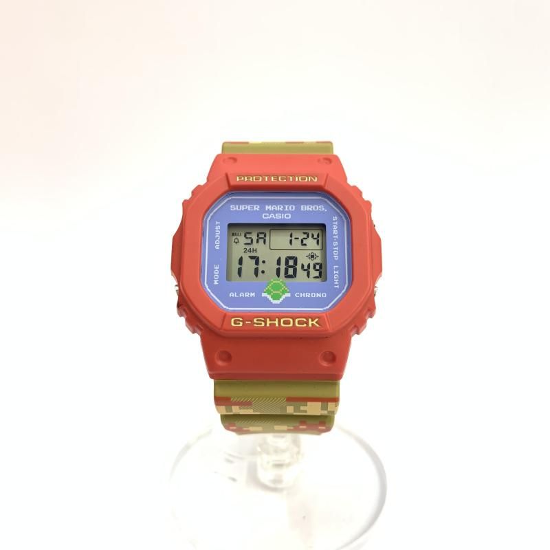 中古】G-SHOCK×スーパーマリオブラザーズ DW-5600SMB-4JR ジーショック