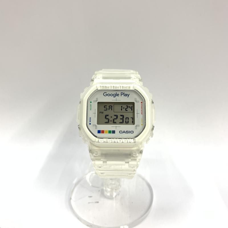 中古】G-SHOCK DW-5600UE Google Play Limited Edition G-SHOCK×Google
