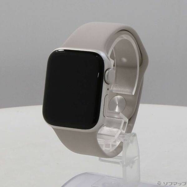 ソフマップ 〔品〕 Apple Watch SE 第2世代 GPS 40mm スターライトアルミニウムケース スターライトスポーツバンド【349】