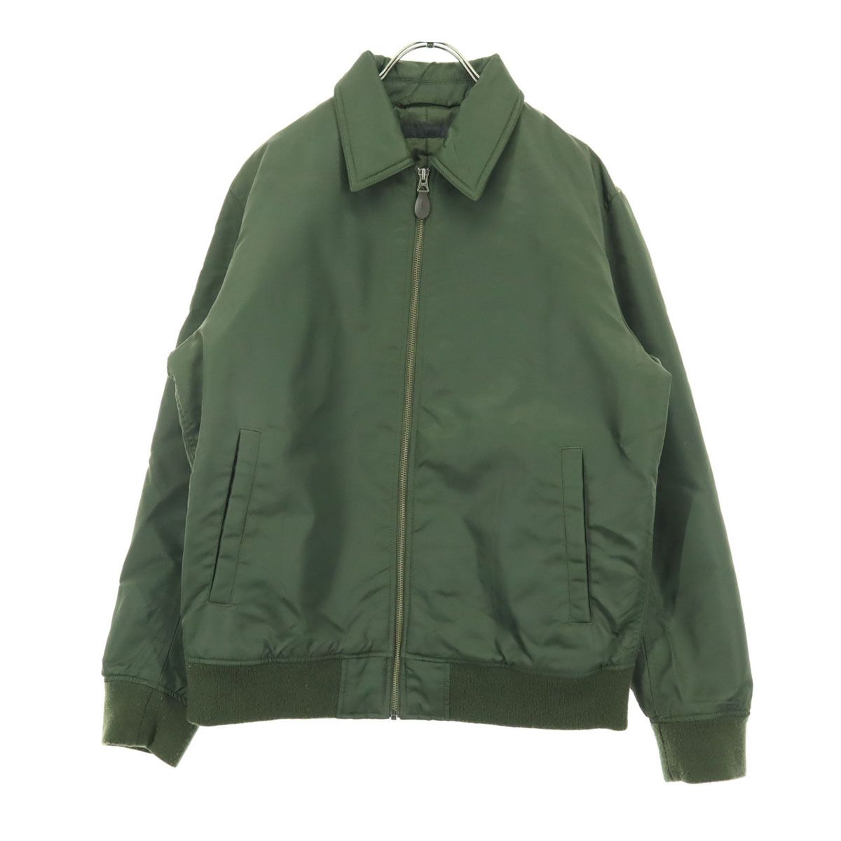 UNIQLO ユニクロ 長袖 ミリタリー風 フライトジャケット L カーキ 中綿 