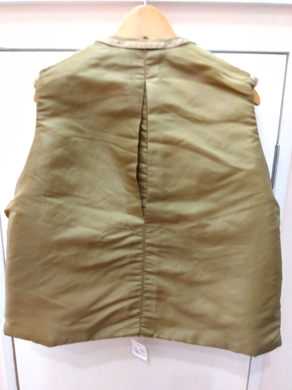 M17 【美品】45R ウールボアナイロンのベスト リバーシブル もこもこ