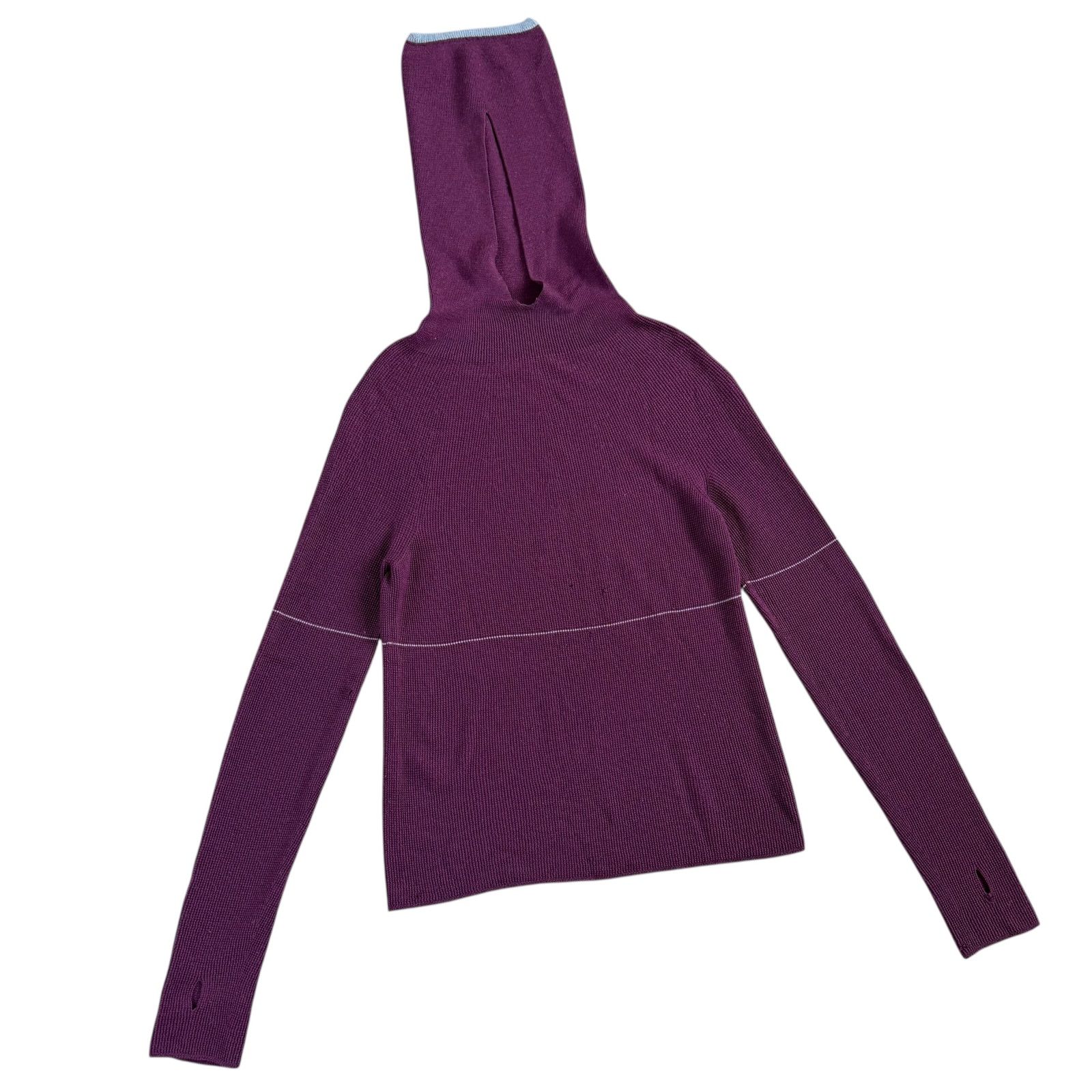 イッセイミヤケプリーツプリーズダークパープルハイネック3 ISSEY MIYAKE PLEATS PLEASE / イッセイミヤケ プリーツプリーズ 変形