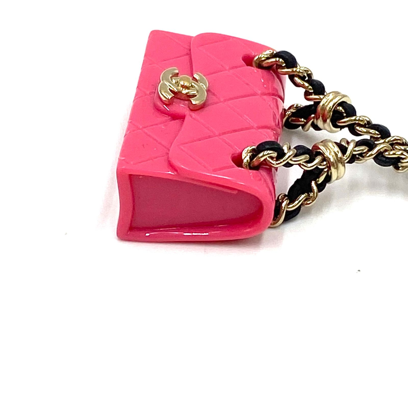 CHANEL シャネル バッグチャーム マトラッセ チェーン ショルダー
