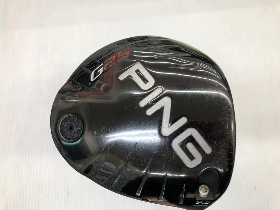 ピン G25 9.5度 TFC 189 D Sフレックス ドライバー 中古【最短即日発送