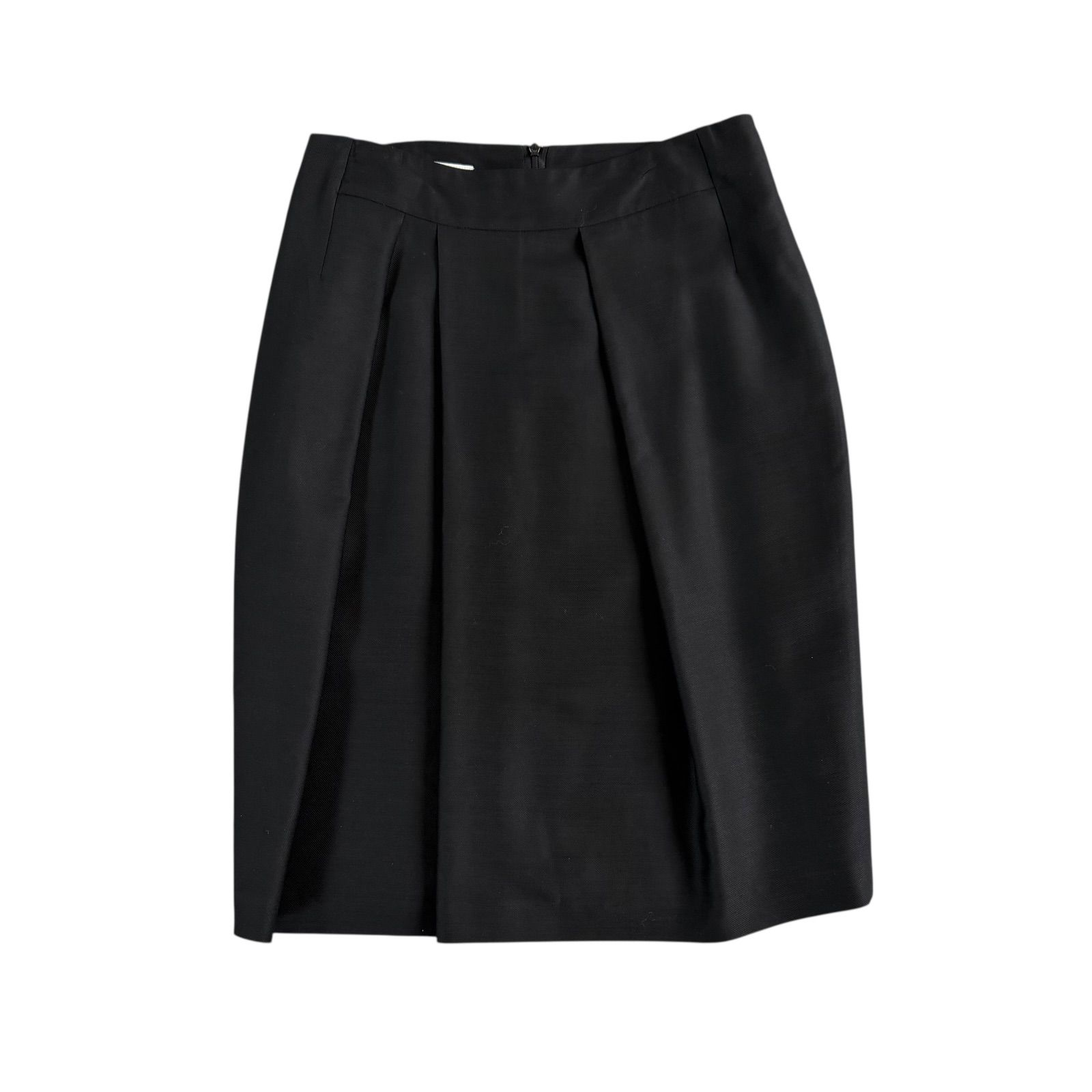 スカート　たっぷり生地　シルク混　黒　ドリスヴァンノッテン スカート たっぷり生地 シルク混 黒 ドリスヴァンノッテン スカート