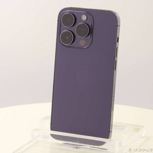 ソフマップ 〔品〕 iPhone14 Pro 128GB ディープパープル MQ0F3J／A SIMフリー 〔ネットワーク利用制限〕【262】