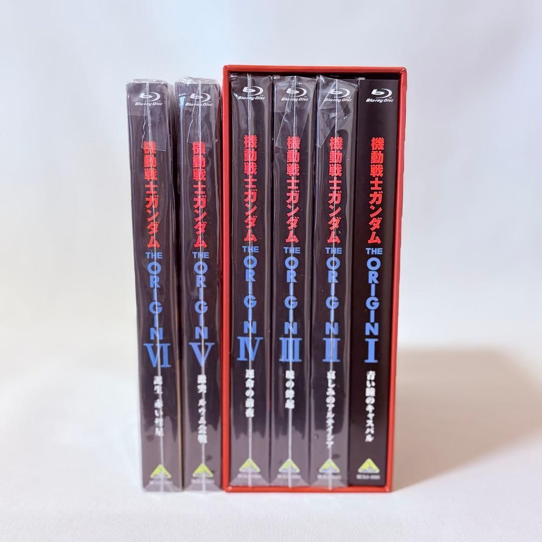 Blu-ray 機動戦士ガンダム THE ORIGIN 全6巻セット - メルカリ