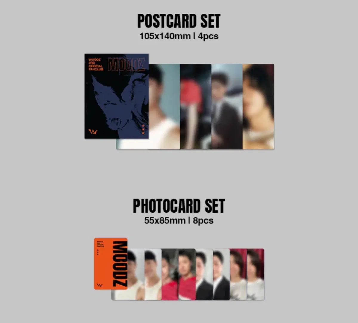 チョ・スンヨン(WOODZ) ファンクラブ MOODG 3期 トレカ＋はがき セット