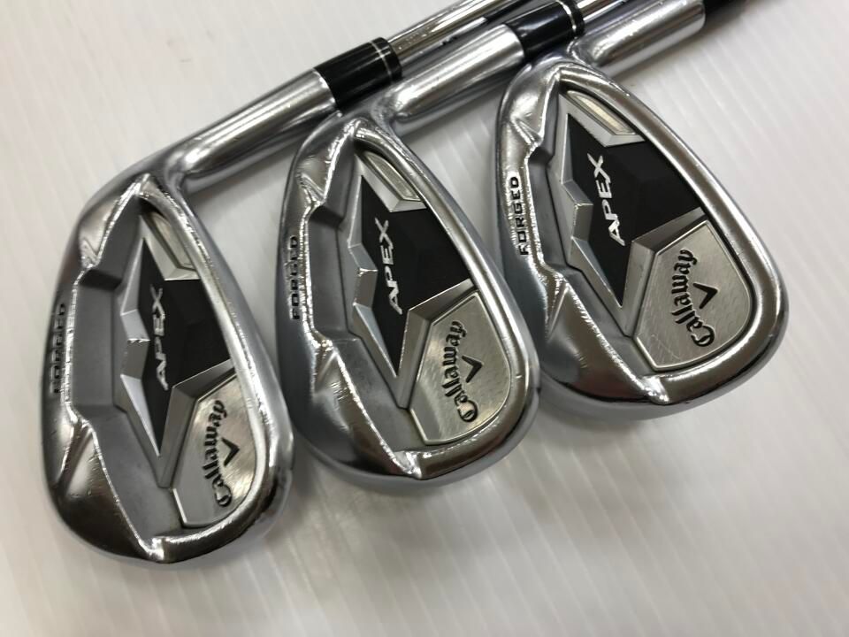 キャロウェイ APEX 2019 NSプロ Zelos 8 Sフレックス アイアンセット