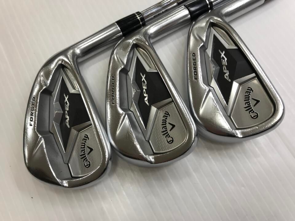 キャロウェイ APEX 2019 NSプロ Zelos 8 Sフレックス アイアンセット