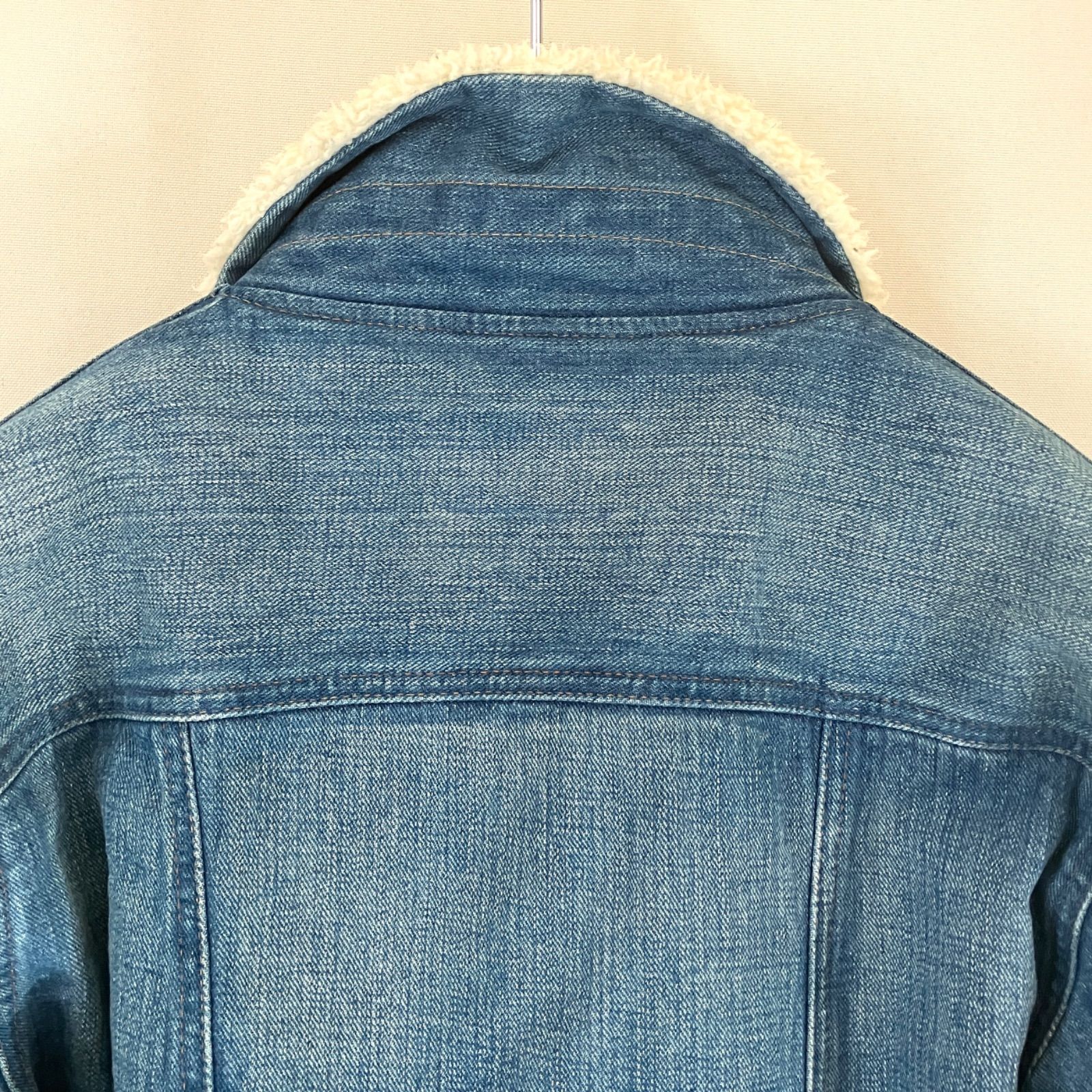 Wrangler/別注ボアジップブルゾンデニム FREAKS STOREコラボ 