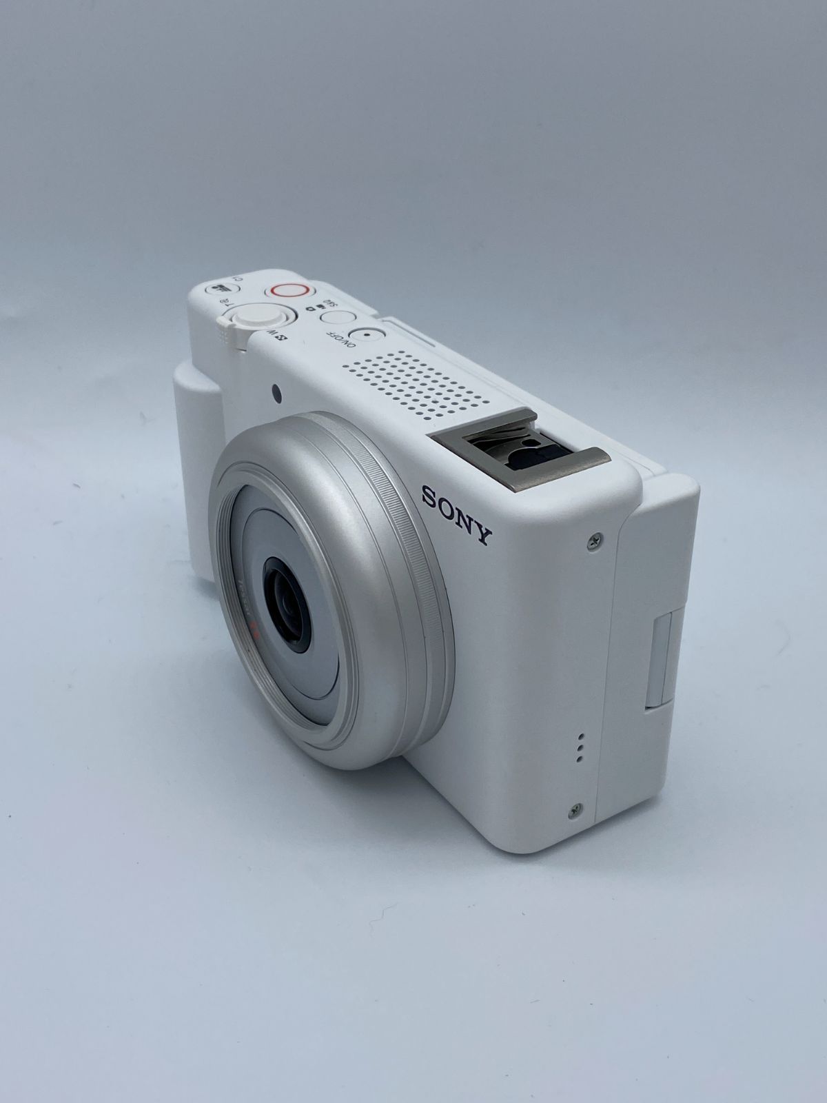 【返品保証・動作確認済】SONY ZV-1F ホワイト 返品保証・動作確認済】SONY ZV-1F Vlogカメラ ホワイト 外観良好 三脚