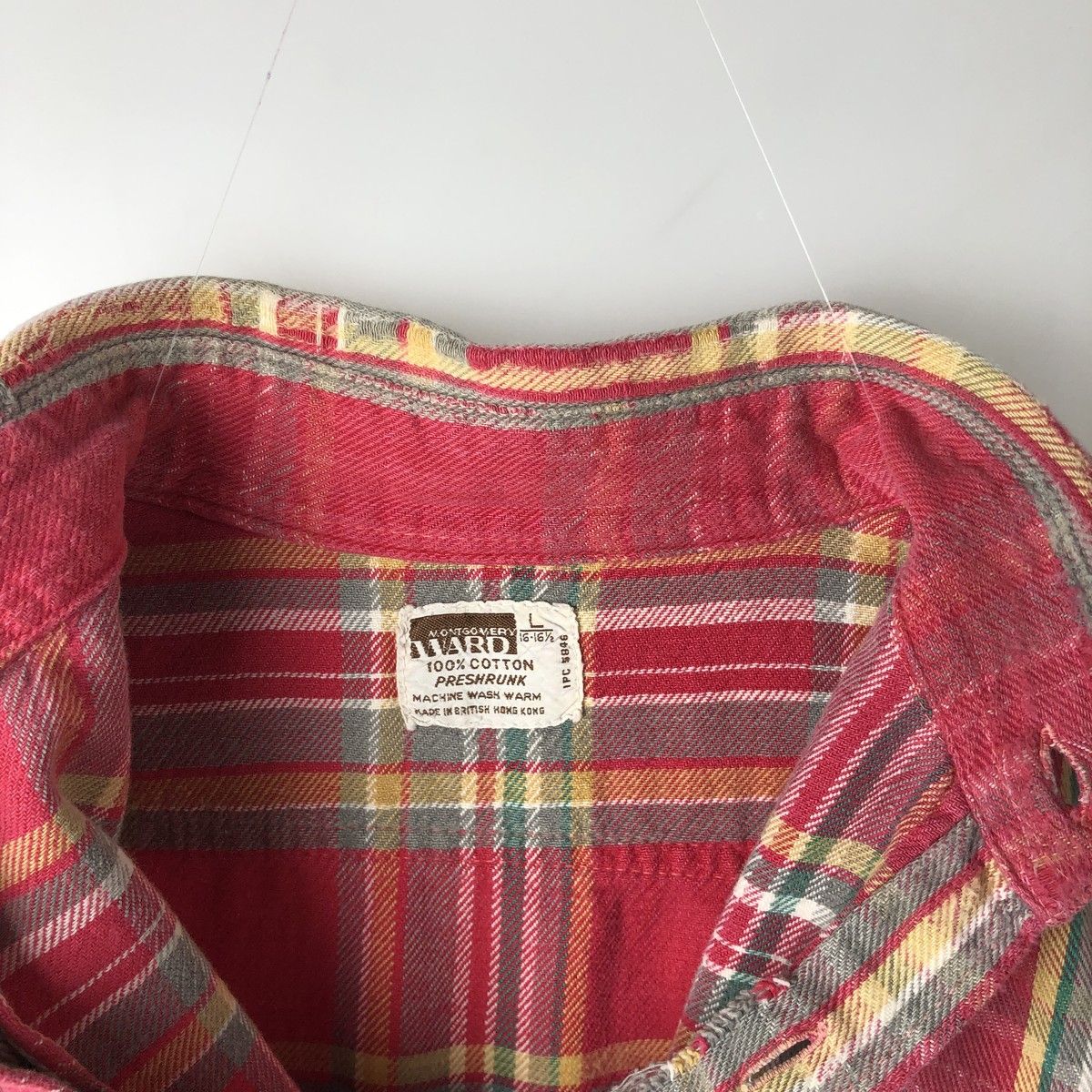 古着 70年代 モンゴメリーワード Montgomery Ward 長袖 ライトネル
