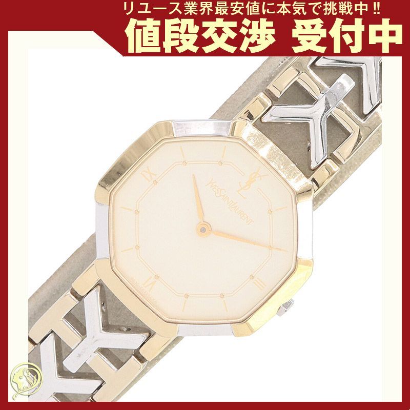 イヴサンローラン レディースウォッチ オクタゴン 中古 - メルカリ