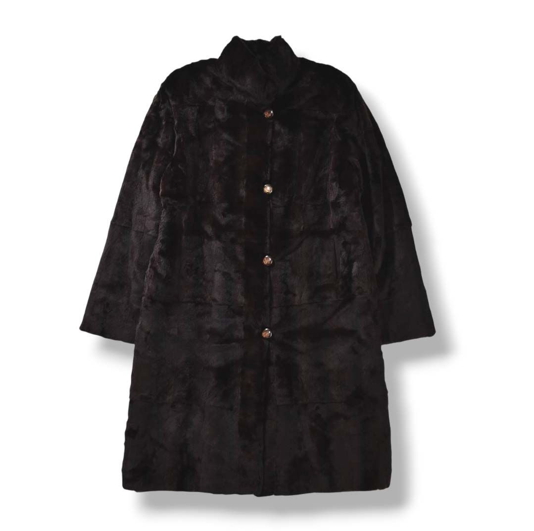 美品】 【高級】 アルティマ af altima ウィーゼル ファー x シルク