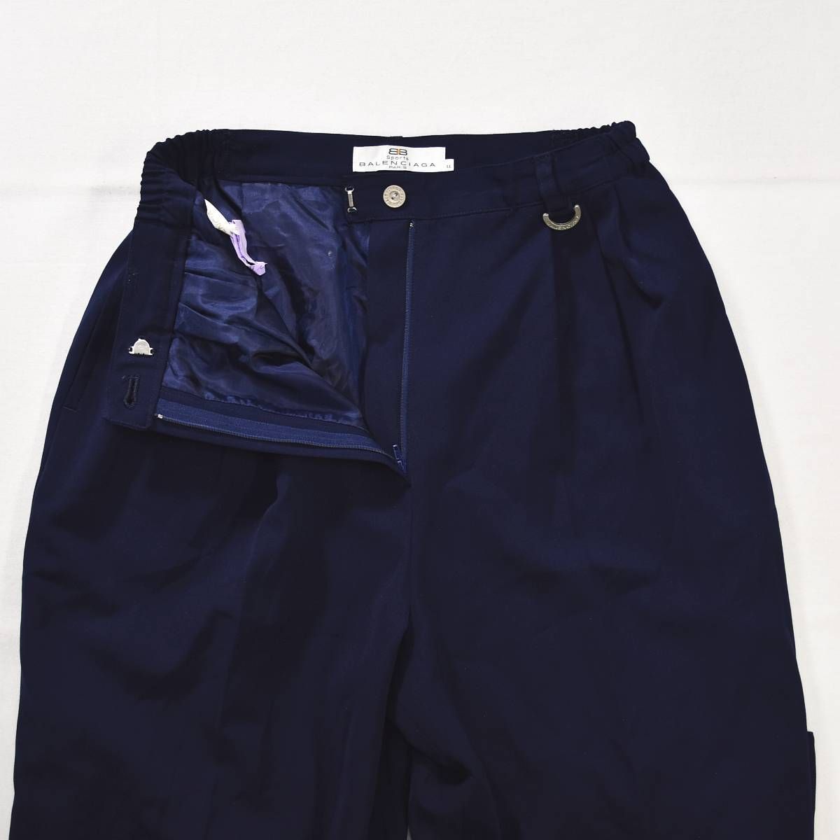 希少】 90s archive バレンシアガ BALENCIAGA 2タック ワイド