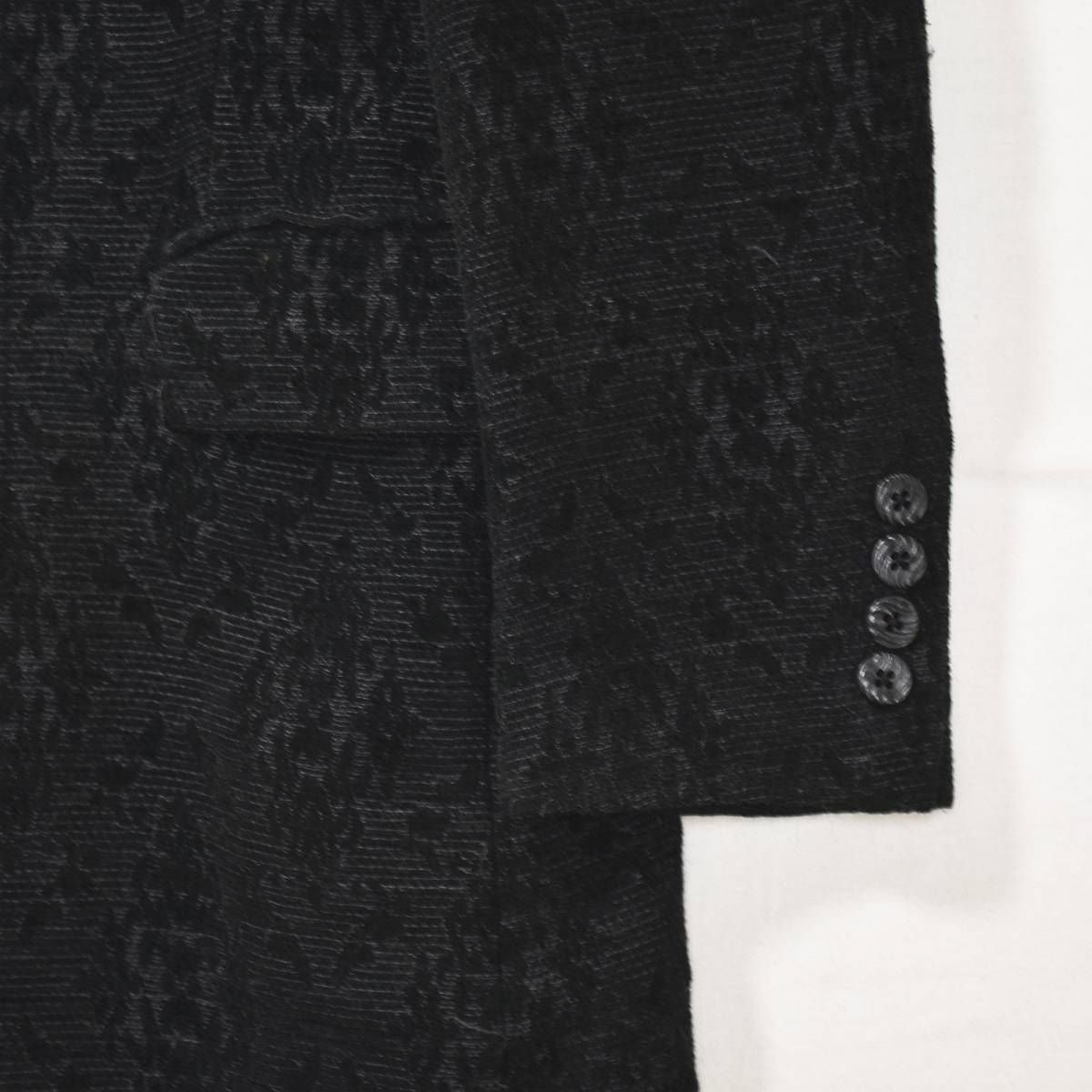 日本製 メンズ ティノラス MENS TENORAS スタンドカラー ジャカード