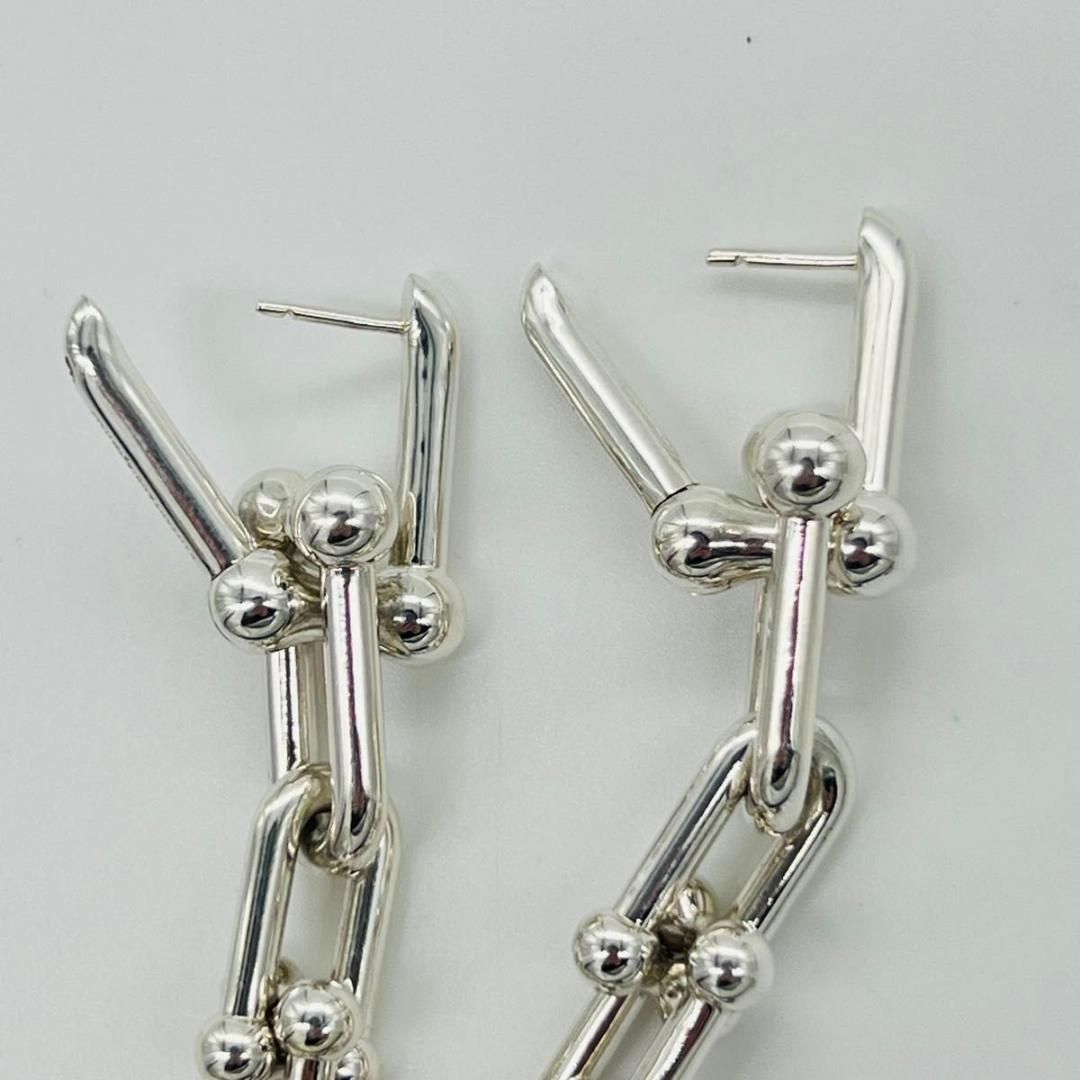 極美品 ティファニー ハードウェア グラジュエイテッド 片耳 ピアス シルバー TIFFANY&Co.（ティファニー） 超美品 現行商品 ハードウェア グラ