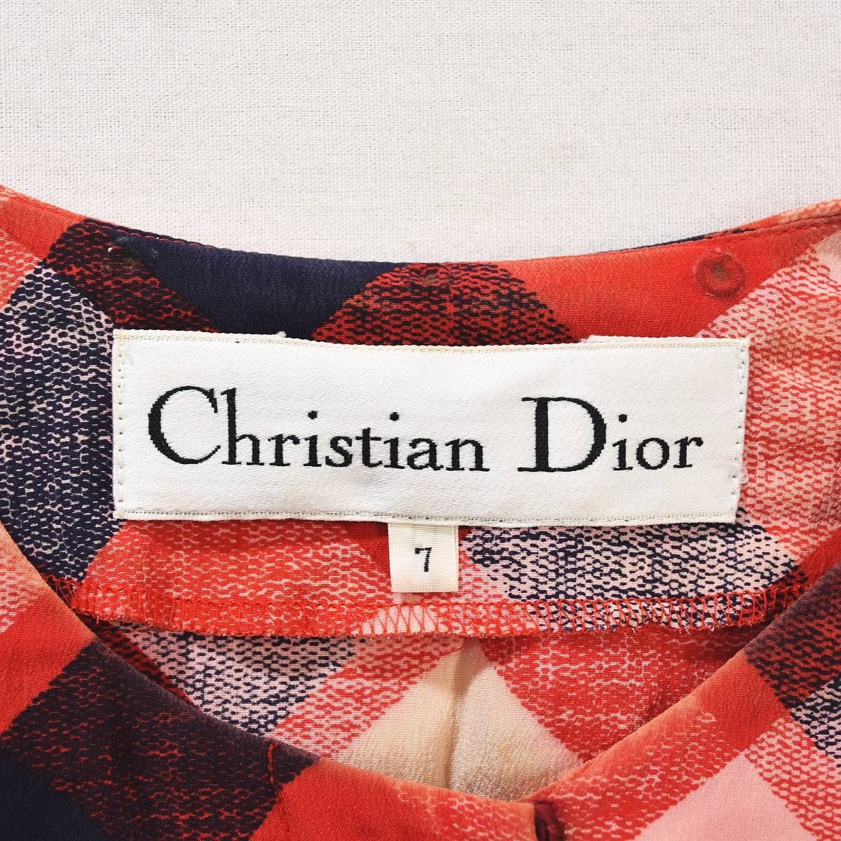 00s archive クリスチャンディオール Christian Dior 長袖 ノーカラー